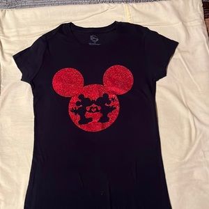 Mickey and Minnie sparkle T